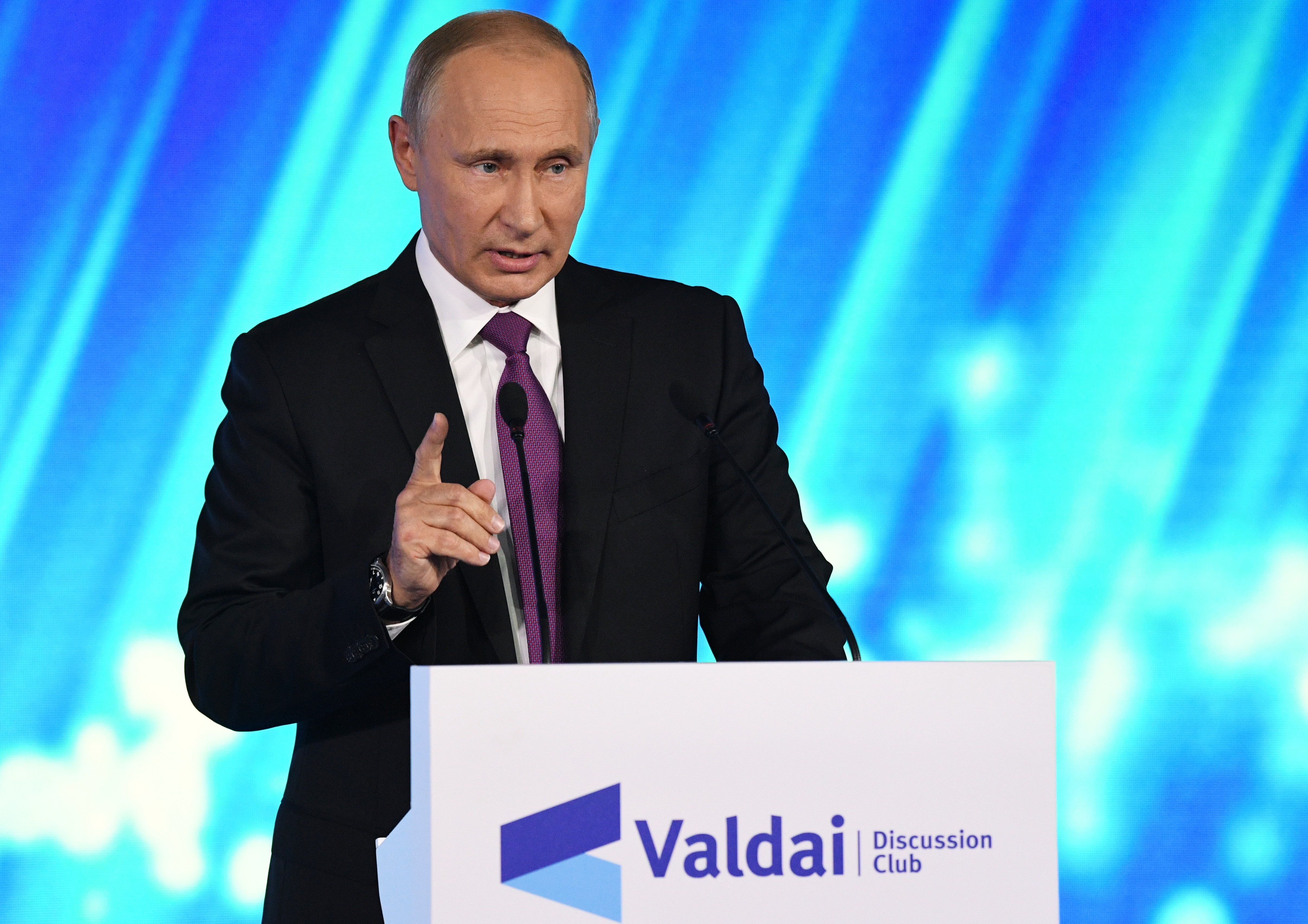Владимир Путин: «В современном мире отсидеться вряд ли получится. Посеявший ветер пожнёт бурю»