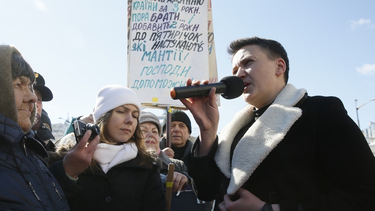 Громадське: за Надежду Савченко проголосовали всего восемь человек.
