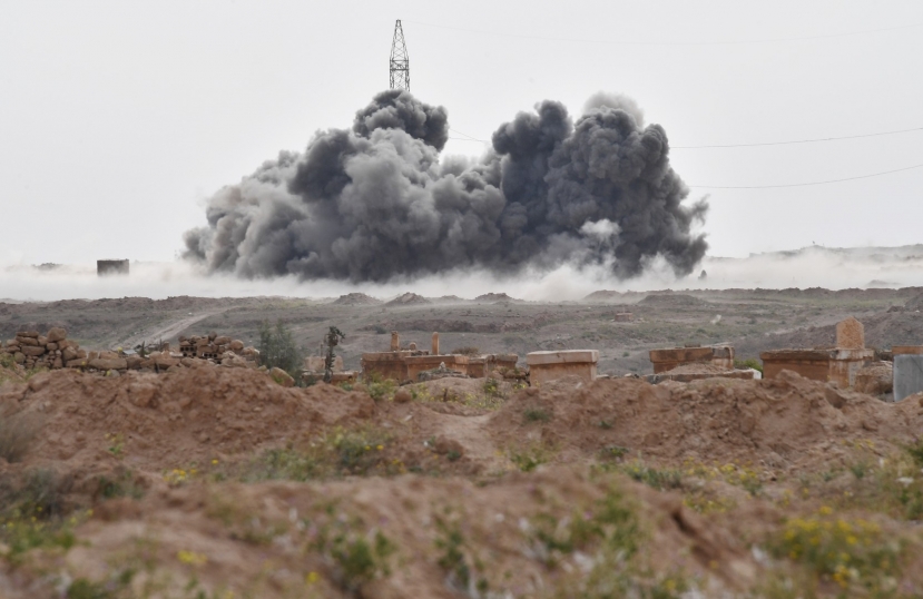 Российская авиация уничтожила колонну боевиков ИГ