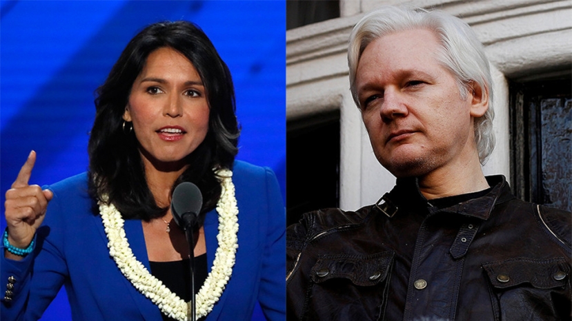 Toe the line or go to jail: Tulsi Gabbard says Assange arrest is a message to Americans