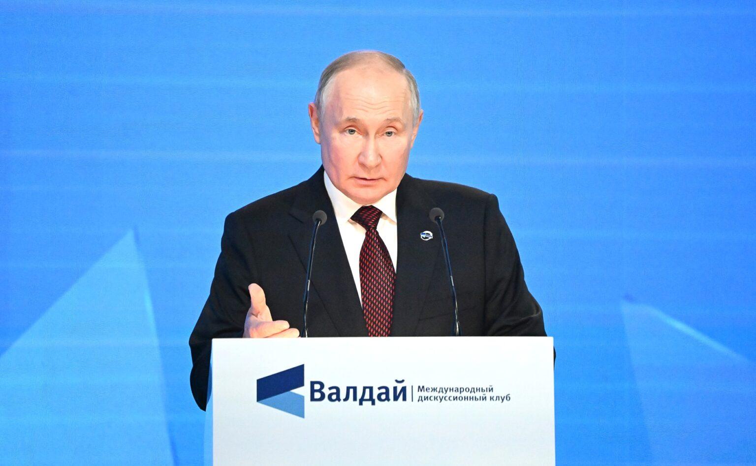 Путин лишил Запад мандата на грабеж мира