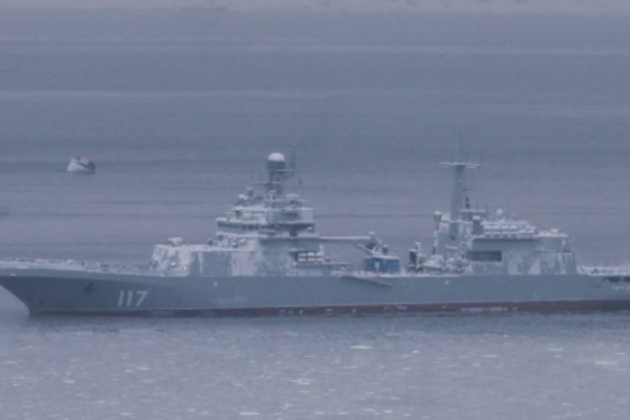 Российские корабли, полностью загруженные вооружением, прибыли в Сирию