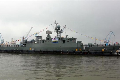 В Астрахань прибыл отряд боевых кораблей Ирана