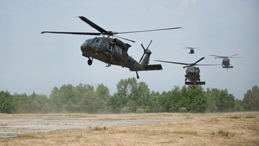 В США одобрили продажу Латвии четырех военных вертолетов