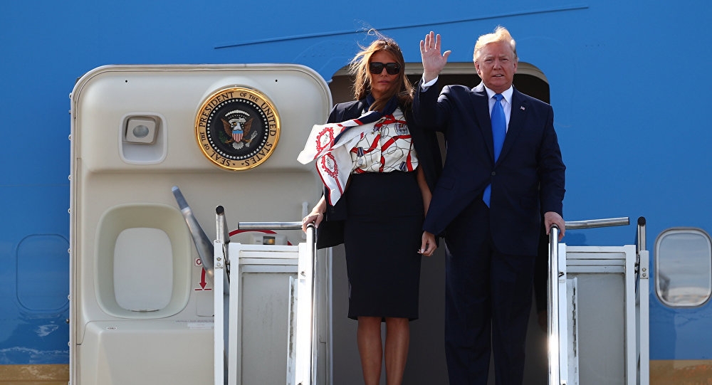 Donald Trump Pays First Ever State Visit to United Kingdom