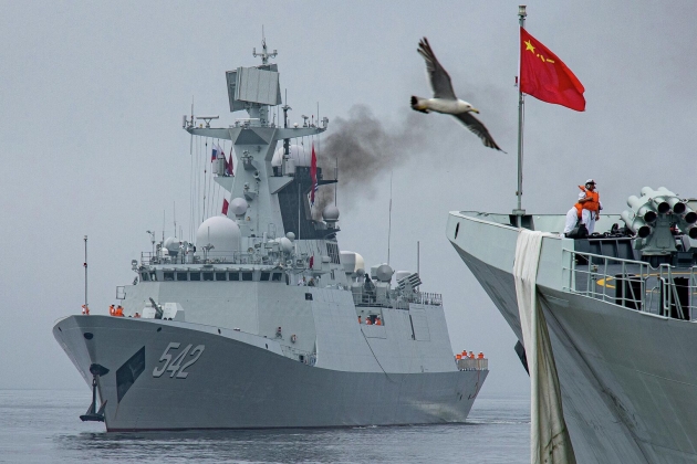 Китай отправил на Ближний Восток шесть боевых кораблей