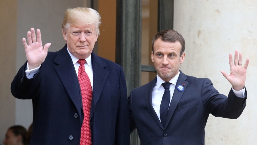 ‘Misunderstanding’? Trump & Macron agree on need for ‘strong Europe’ after Don bashes EU army