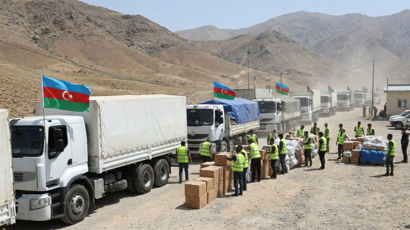 Азербайджан отправил Ирану гуманитарную помощь