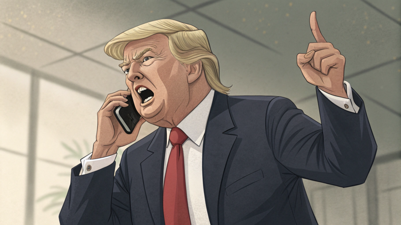 Трамп провёл катастрофический разговор с президентом Швейцарии Келлер-Зуттер
