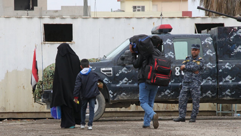 При теракте в лагере беженцев в Ираке погибли не менее шести человек