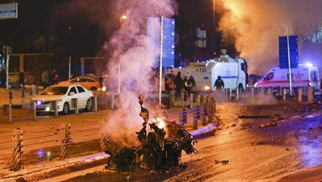 Министр транспорт Турции назвал взрыв в Стамбуле терактом