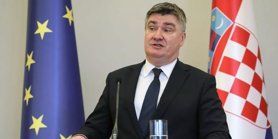 Президент Хорватии Зоран Миланович наложил вето на поддержку Зеленского: "Украина не союзник"