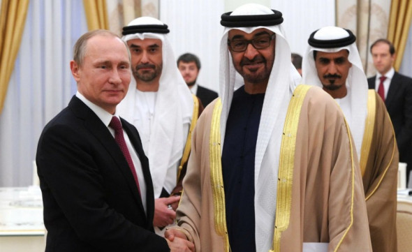 Президент ОАЭ Мухаммед бен Заид Аль Нахайян прилетел в Петербург