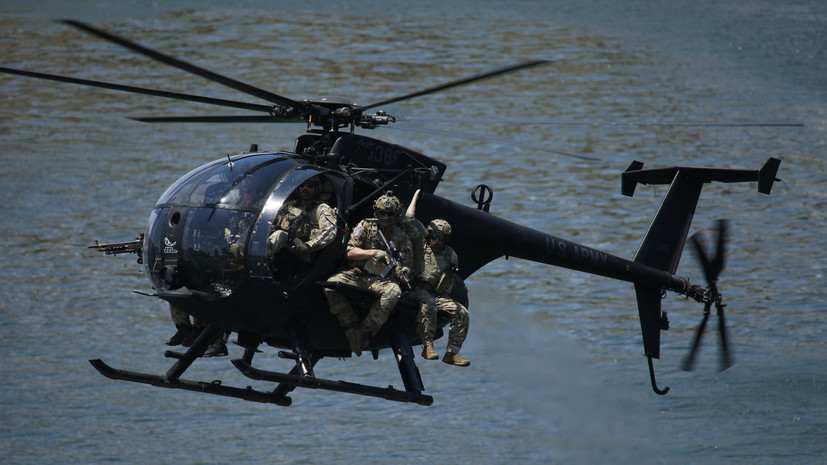 США начали военную операцию на территории Эквадора