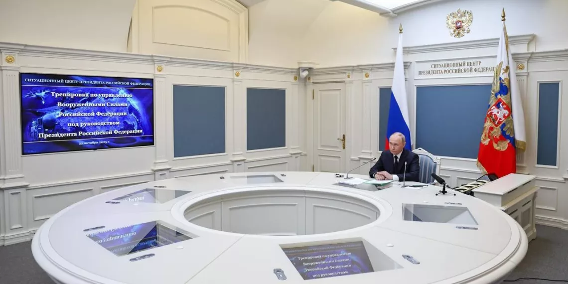 Владимир Путин провёл тренировку стратегических ядерных сил