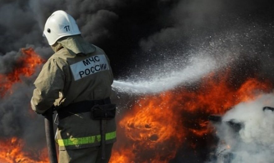 В Тамбовской области из-за атаки беспилотника ВСУ загорелась нефтебаза