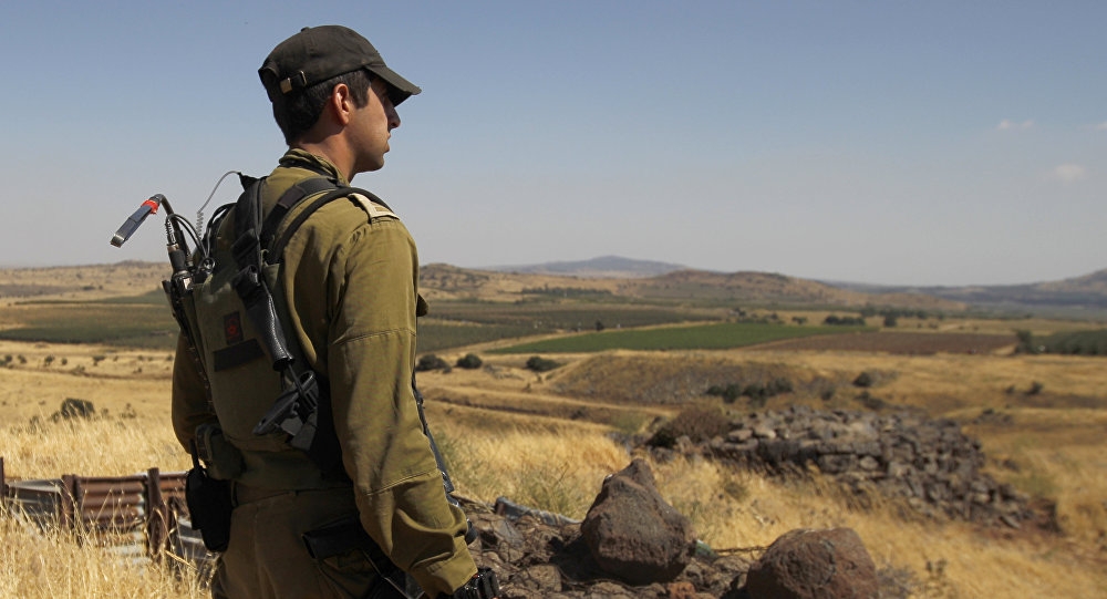 Israel's Army Reports About Rocket Fired From Syria at Golan Heights