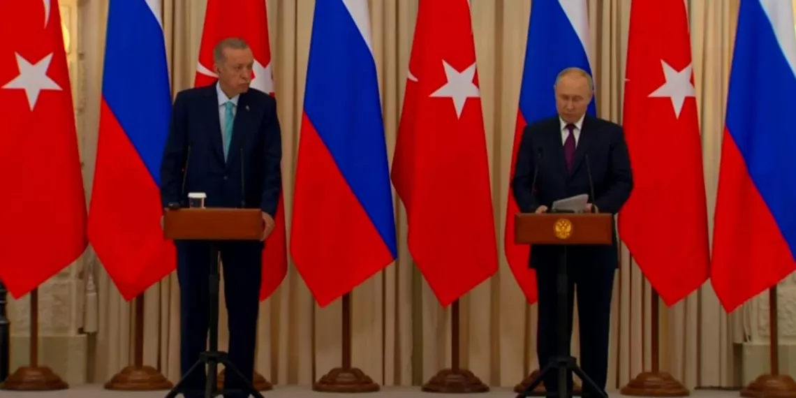 Эрдоган: визит Путина может положить начало нормализации отношений Турции и Сирии