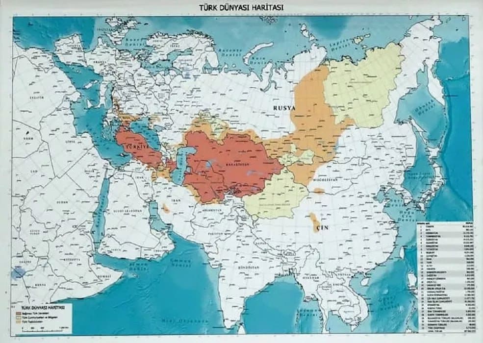 "Единая карта тюркского мира"