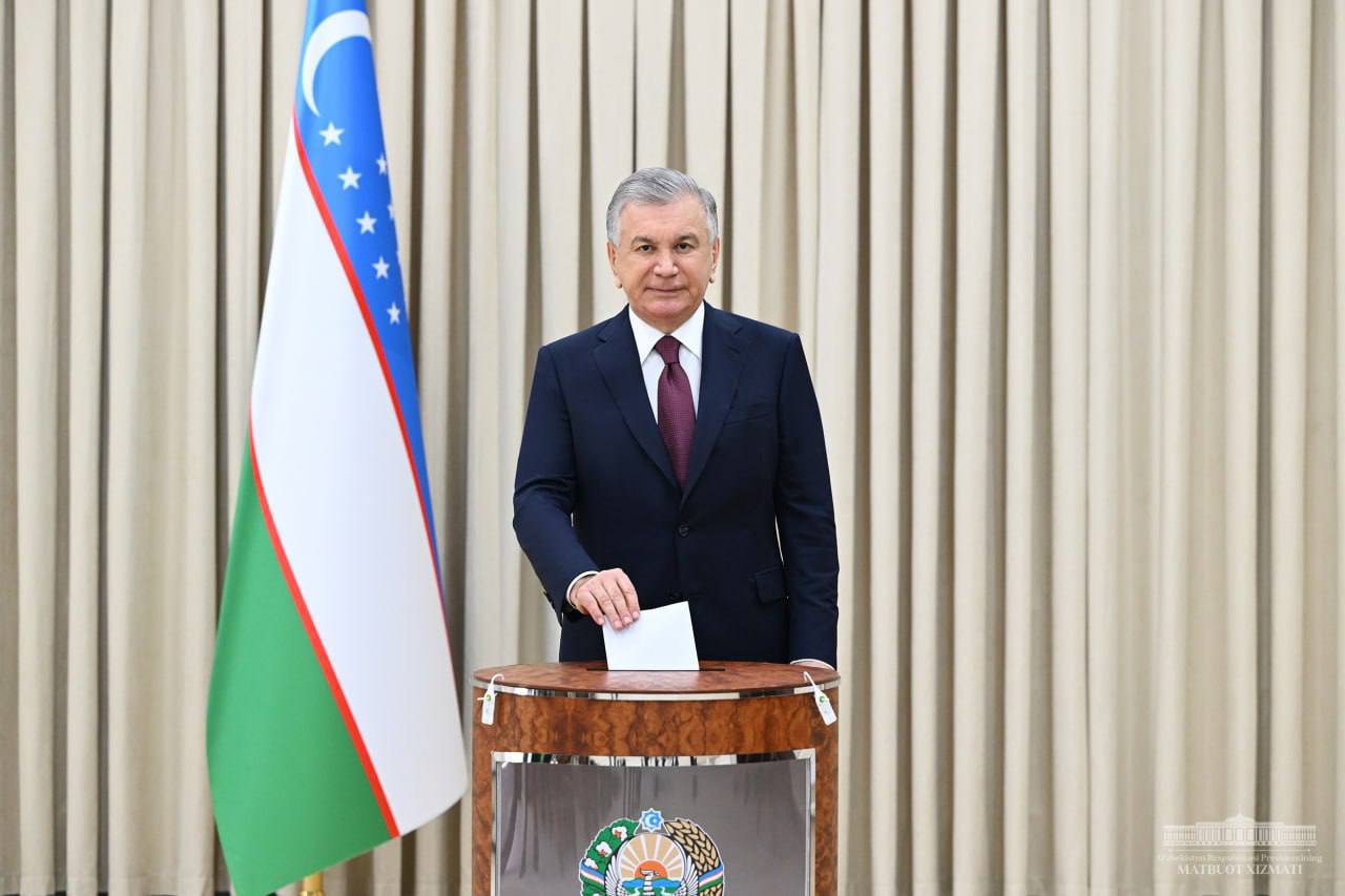 Мирзиеев победил на выборах президента Узбекистана