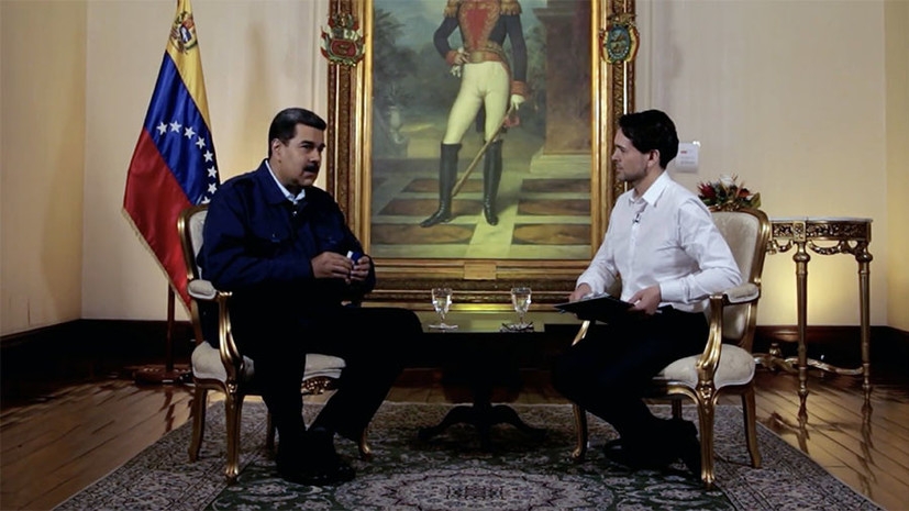 «Это путч, комедия, цирк»: Николас Мадуро — об угрозе американской интервенции, европейском ультиматуме и Хуане Гуаидо