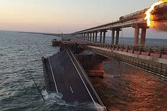 КЖД раскрыла подробности пожара на Крымском мосту