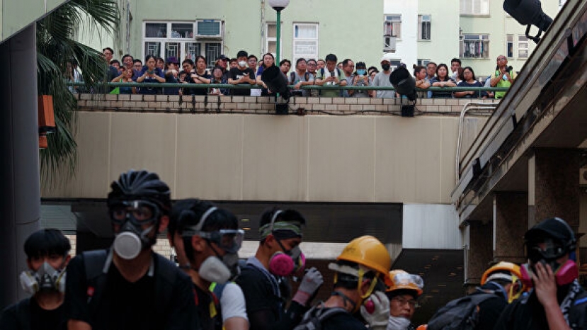 Власти Гонконга заявили, что не потерпят насилия