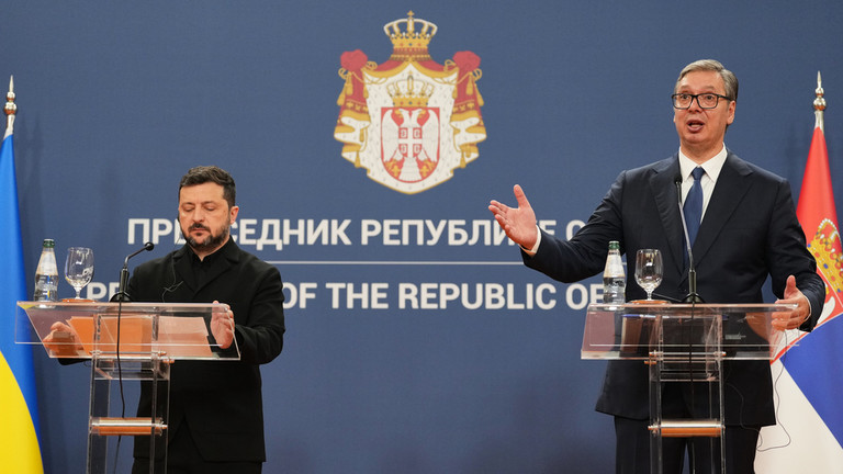 ‘How can we help you kill more Russians?’ German reporter asks Zelensky