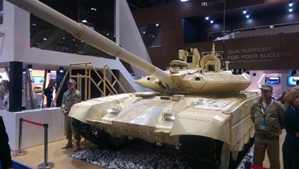 Россия представит на выставке в Абу-Даби танк Т-90 для стран Персидского залива