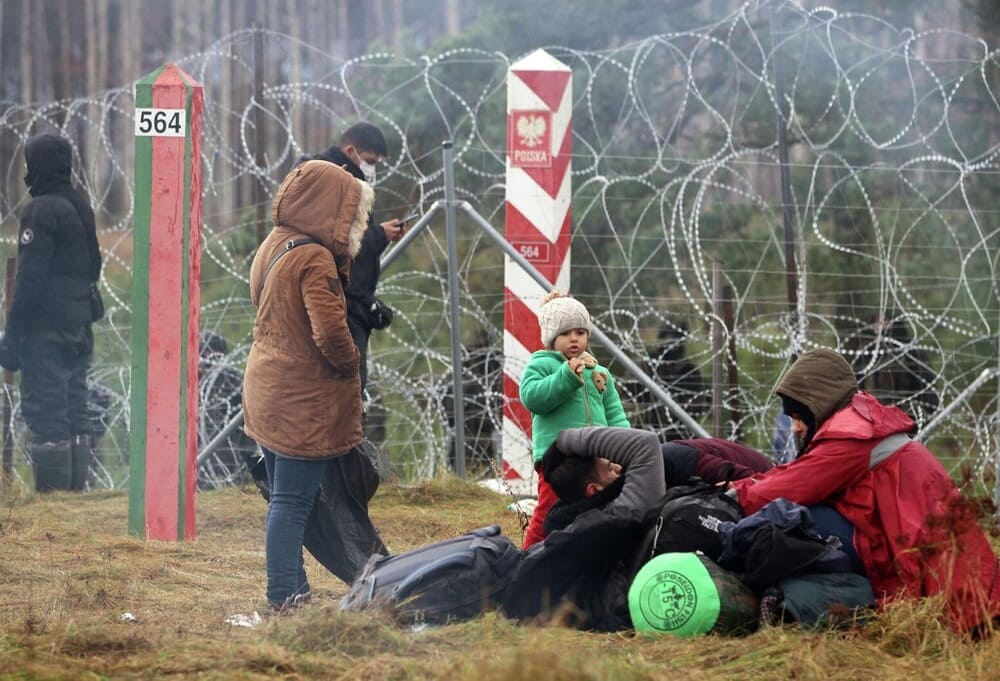 Число погибших мигрантов на границе ЕС и Белоруссии растёт из месяца в месяц